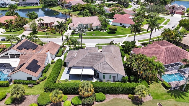 17809 Southwick Way, Boca Raton, FL 33498 - aerial perspective of suburban area with a large body of water