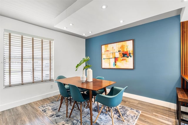640 NW 98th Ct Unit 640, Miami, FL 33172 - dining area featuring recessed lighting and wood finished floors