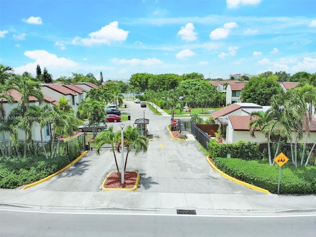 640 NW 98th Ct Unit 640, Miami, FL 33172 - surrounding community with a residential view and a gate