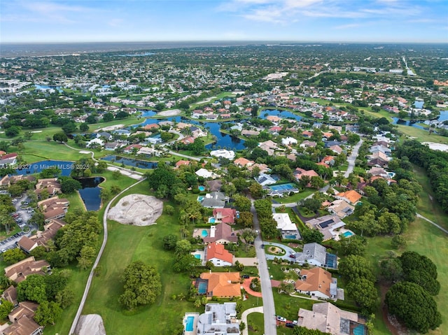 7545 Banyan Way, Tamarac, FL 33321 - aerial overview of property's location featuring nearby suburban area and a nearby body of water