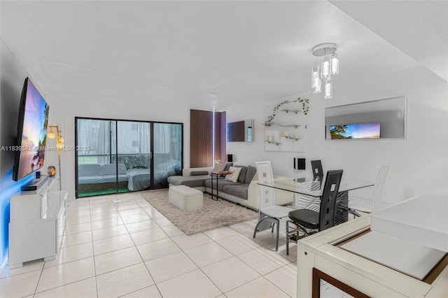 8415 SW 107th Ave Unit 130W, Miami, FL 33173 - living area with light tile patterned flooring