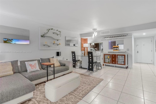 8415 SW 107th Ave Unit 130W, Miami, FL 33173 - living area with tile patterned flooring