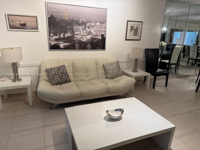 901 SW 141st Ave Unit 405M, Pembroke Pines, FL 33027 - living room with tile patterned flooring