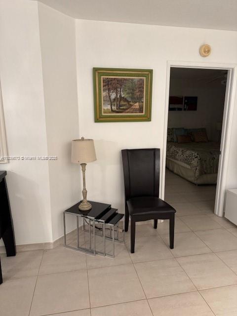 901 SW 141st Ave Unit 405M, Pembroke Pines, FL 33027 - sitting room with light tile patterned floors