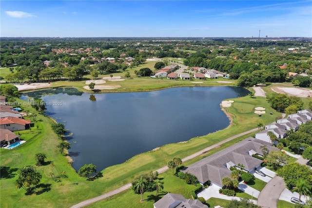 8406 NW 78th Ct, Tamarac, FL 33321 - aerial view of residential area with a nearby body of water and a local golf course