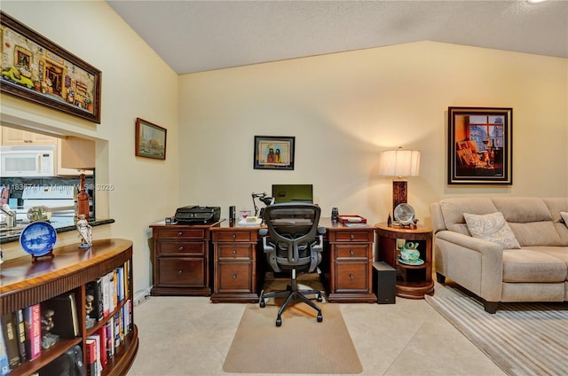 8406 NW 78th Ct, Tamarac, FL 33321 - office space featuring vaulted ceiling