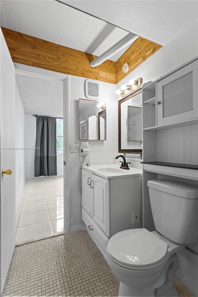 6600 Royal Palm Blvd Unit 103B, Margate, FL 33063 - bathroom with vanity and tile patterned flooring
