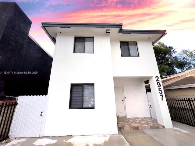 2957 NW 45th St, Miami, FL 33142 - contemporary house featuring stucco siding