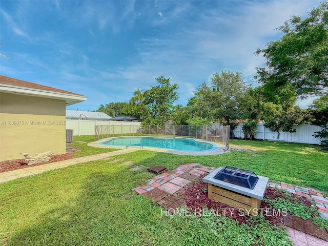2359 Gabriel Ln, West Palm Beach, FL 33406 - view of pool with a fenced backyard