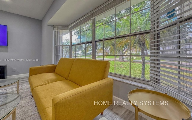 2359 Gabriel Ln, West Palm Beach, FL 33406 - living room with baseboards