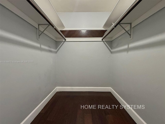 2359 Gabriel Ln, West Palm Beach, FL 33406 - spacious closet with dark wood-type flooring