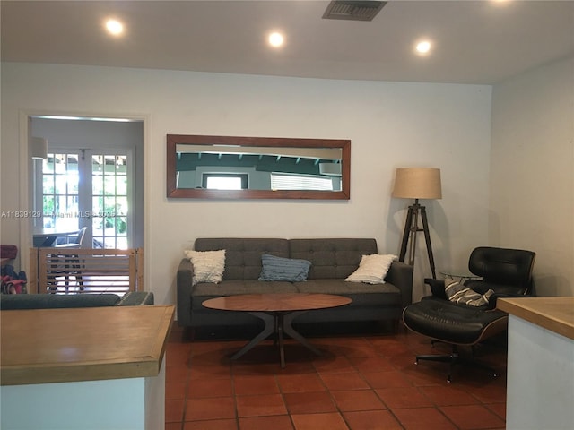 3521 SW 59th Ave, Miami, FL 33155 - tiled living room featuring recessed lighting