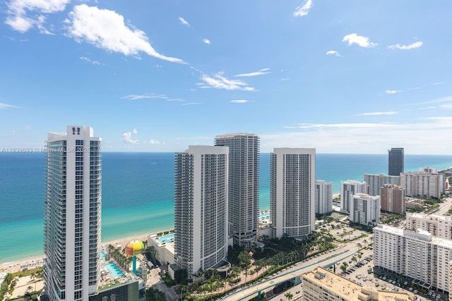 4010 S Ocean Dr Unit T4105, Hollywood, FL 33019 - view of urban area with a large body of water