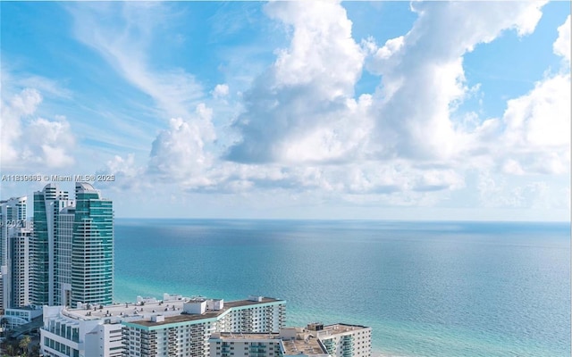 4010 S Ocean Dr Unit T4105, Hollywood, FL 33019 - water view with nearby urban area