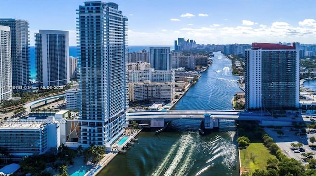 4010 S Ocean Dr Unit T4105, Hollywood, FL 33019 - skyline view with a large body of water and a notable bridge
