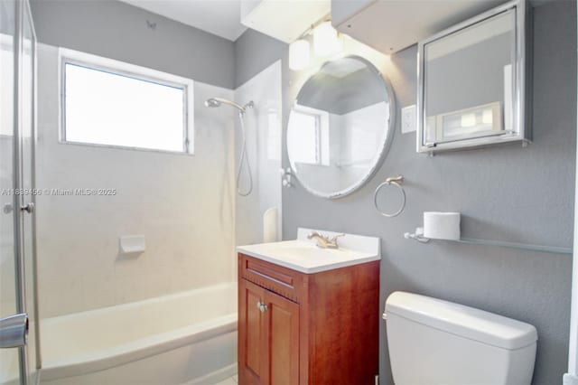 350 75th St Unit 201, Miami Beach, FL 33141 - bathroom featuring vanity and shower / tub combination