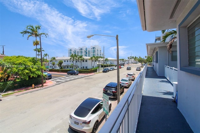 350 75th St Unit 201, Miami Beach, FL 33141 - view of asphalt street with street lighting and curbs