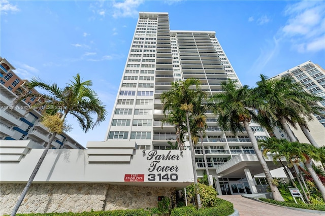 3140 S Ocean Dr Unit 212, Hallandale Beach, FL 33009 - view of apartment building / complex