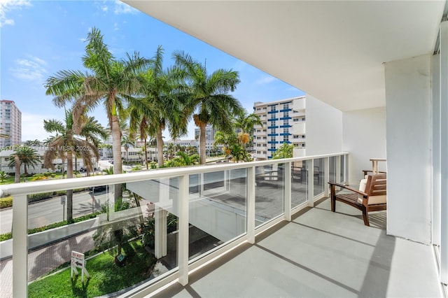 3140 S Ocean Dr Unit 212, Hallandale Beach, FL 33009 - balcony featuring a city view