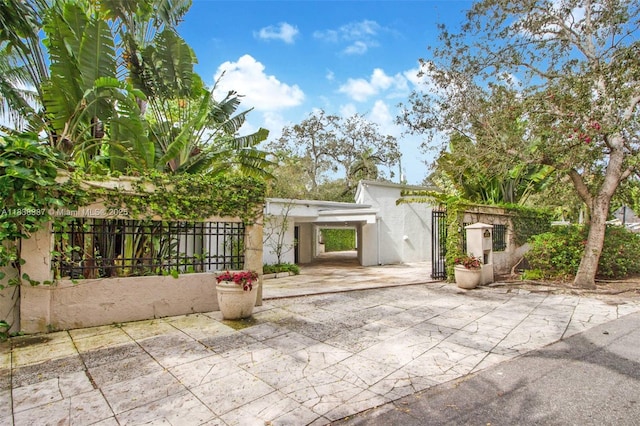 3200 Morris Ln, Miami, FL 33133 - view of patio featuring a gate