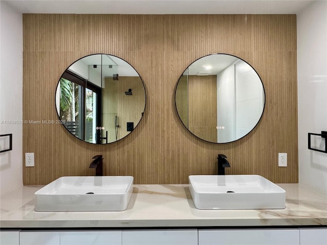 641 Nightingale Ave, Miami Springs, FL 33166 - bathroom with double vanity