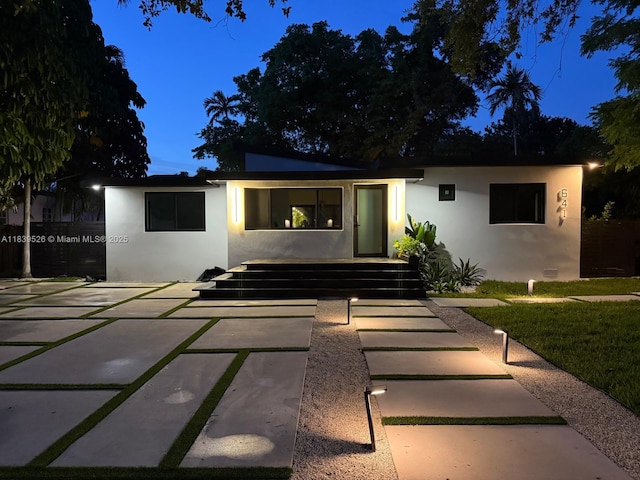 641 Nightingale Ave, Miami Springs, FL 33166 - view of front of property with stucco siding