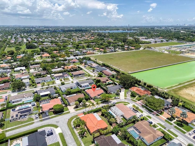 9031 SW 66th Ter, Miami, FL 33173 - aerial view of property and surrounding area featuring nearby suburban area