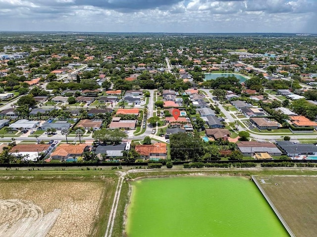 9031 SW 66th Ter, Miami, FL 33173 - aerial view of residential area featuring a large body of water