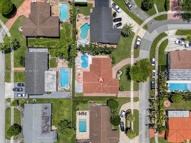 9031 SW 66th Ter, Miami, FL 33173 - aerial view of property's location with a pool