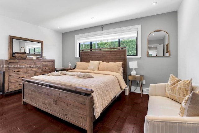 9031 SW 66th Ter, Miami, FL 33173 - bedroom featuring dark wood finished floors and recessed lighting