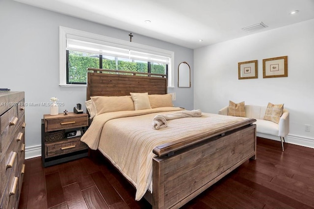 9031 SW 66th Ter, Miami, FL 33173 - bedroom featuring dark wood-type flooring and recessed lighting