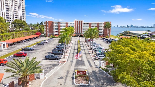 1700 NE 105th St Unit 312, Miami Shores, FL 33138 - bird's eye view of a nearby body of water and apartment complex