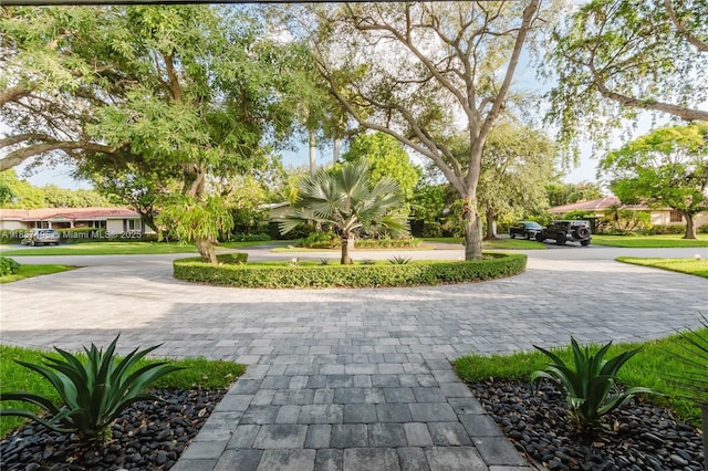 8501 SW 72nd Ter, Miami, FL 33143 - view of property's community with curved driveway