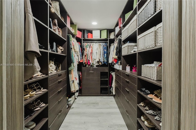 8501 SW 72nd Ter, Miami, FL 33143 - spacious closet featuring light wood-style flooring
