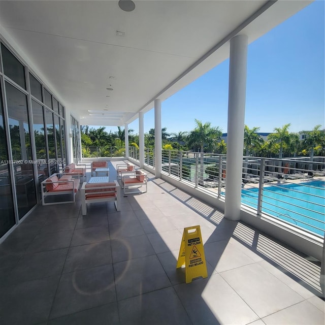 10440 NW 67th St Unit 10440, Doral, FL 33178 - patio / terrace with outdoor lounge area