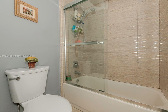 2814 N 46th Ave Unit H277, Hollywood, FL 33021 - bathroom with toilet and shower / bath combination with glass door