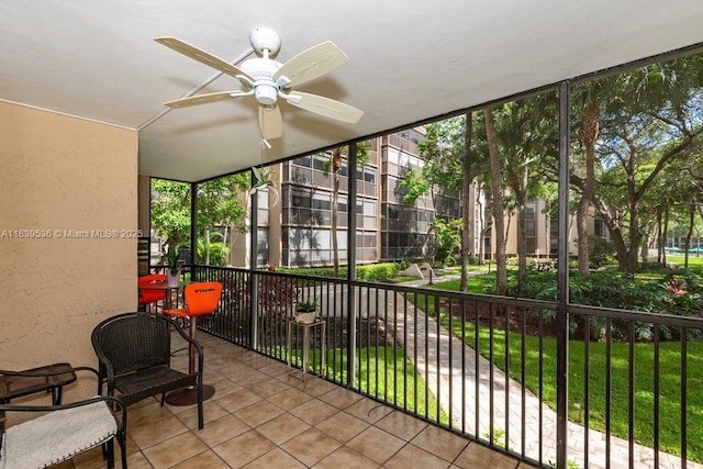 2814 N 46th Ave Unit H277, Hollywood, FL 33021 - view of unfurnished sunroom