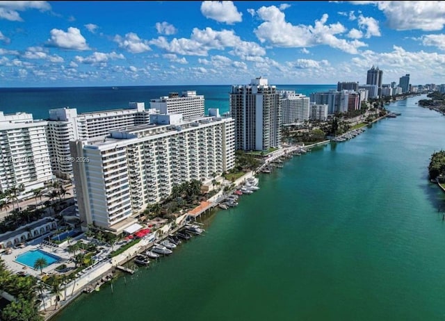 5600 Collins Ave Unit 10A, Miami Beach, FL 33140 - view of urban area with a nearby body of water