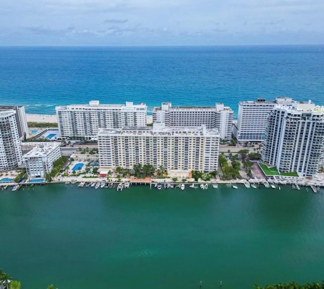 5600 Collins Ave Unit 10A, Miami Beach, FL 33140 - drone / aerial view of a large body of water