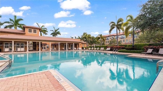 814 SW 147th Ave Unit 3606, Pembroke Pines, FL 33027 - community pool with a patio area