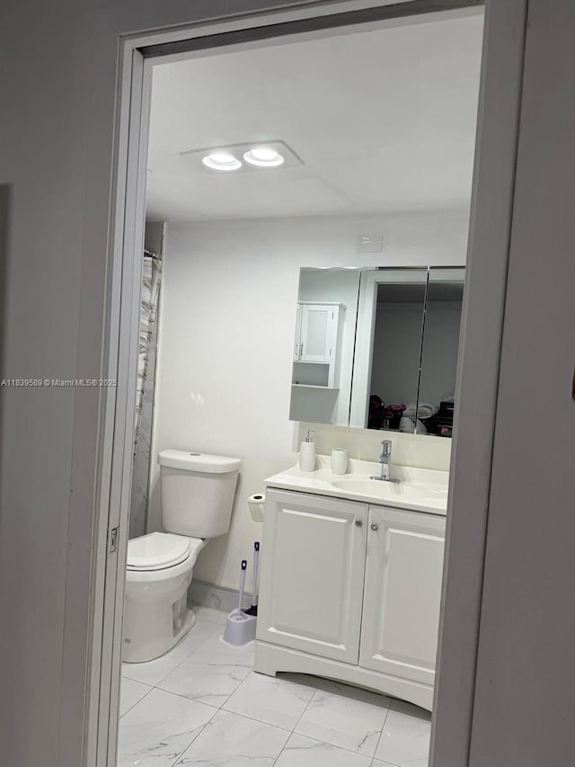17000 NW 67th Ave Unit 206, Hialeah, FL 33015 - full bathroom with marble look tiles and vanity