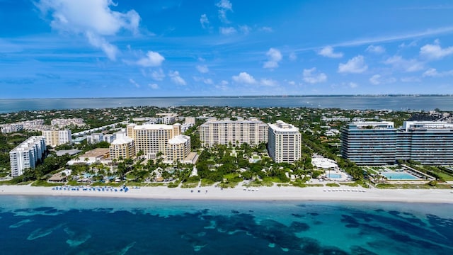 445 Grand Bay Dr Unit 1011, Key Biscayne, FL 33149 - view of urban area featuring waterfront with a beach