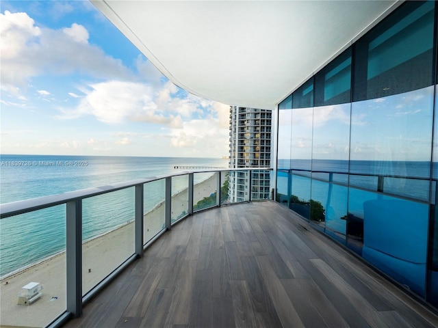 17475 Collins Ave Unit 1001, Sunny Isles Beach, FL 33160 - balcony featuring a water view