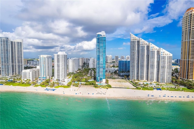 17475 Collins Ave Unit 1001, Sunny Isles Beach, FL 33160 - aerial view of expansive coastline and city skyline