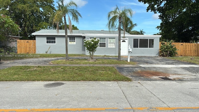 3851 NW 3rd Ter, Deerfield Beach, FL 33064 - view of front facade featuring stucco siding and driveway