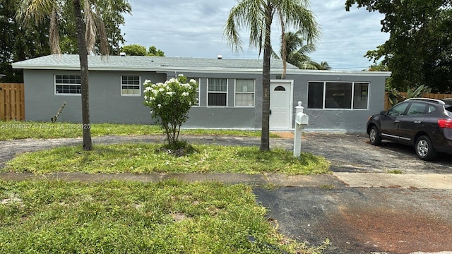 3851 NW 3rd Ter, Deerfield Beach, FL 33064 - ranch-style home featuring stucco siding