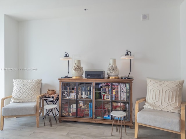 999 SW 1st Ave Unit 1609, Miami, FL 33130 - sitting room featuring wood finished floors