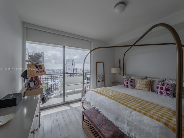 999 SW 1st Ave Unit 1609, Miami, FL 33130 - bedroom featuring access to exterior