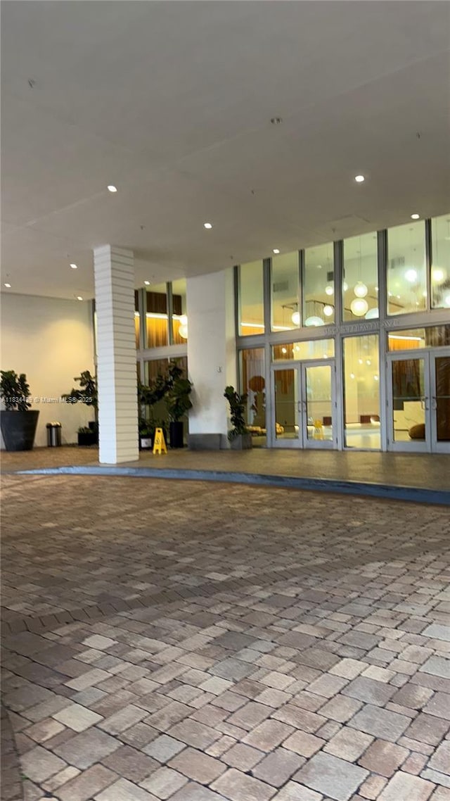 350 S Miami Ave Unit 302, Miami, FL 33130 - view of patio featuring french doors