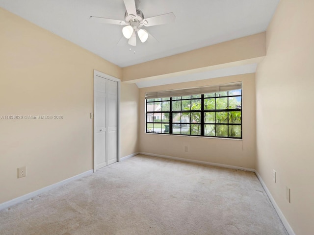 1440 Egret Rd, Homestead, FL 33035 - unfurnished room featuring light colored carpet and ceiling fan